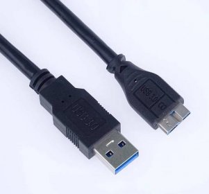 PremiumCord Kabel Micro USB 3.0 5Gbps USB A - Micro USB B, MM, 0,5m | KRUP