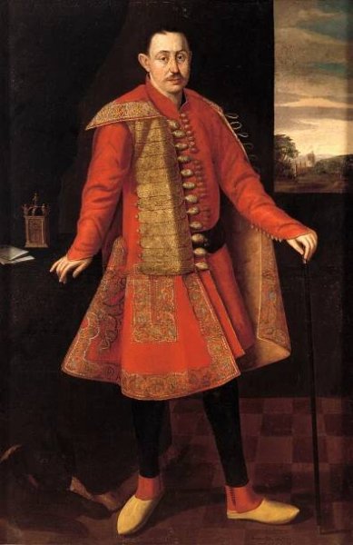 Painted portrait of Ferenc Nadasdy
