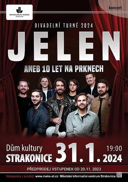 JELEN - Divadelní tour 2024 | Koncert | Akce | Strakonice