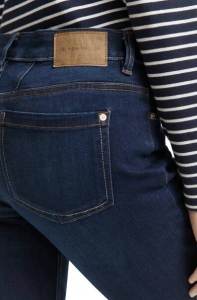 Dámské džíny TOM TAILOR TTLucie Skinny tmavo modré-seprané- 26/30 | EXE JEANS | Specialisté na džíny Mustang, Cross, Mavi