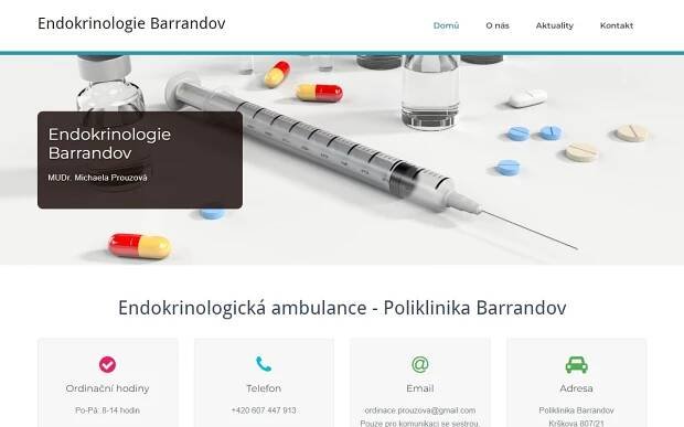 MUDr. Michaela Prouzová, Endokrinologická ambulance