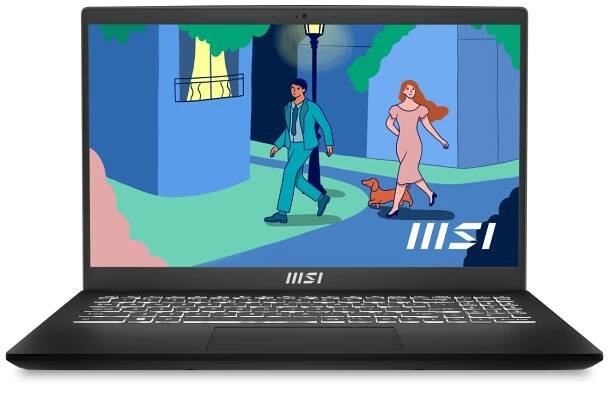 Notebook MSI B12M-073CZ 15,6" Intel Core i7 16 GB / 512 GB černý
