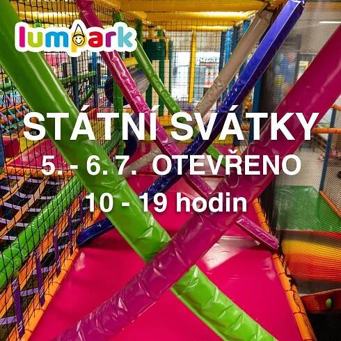 Otevírací doba - státní svátky v červenci