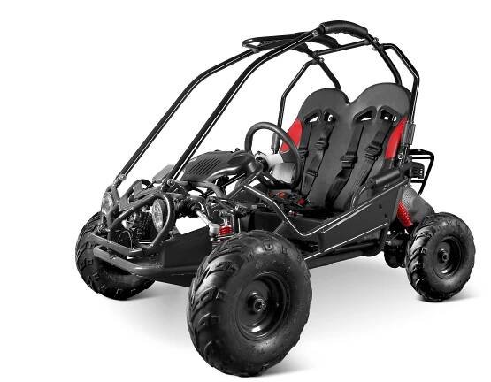 dětská buggy Mini Rocket Shark 156ccm, Varianta osobní odběr nebo zaslání - rozebraný stroj, Barevná možnost černá