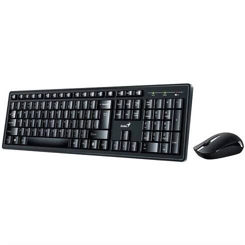 Set klávesnice a myši Genius černý