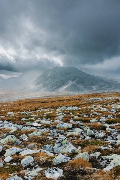 Eine atemberaubende Landschaft aus Norwegen im Dovrefjell Fotografiert mit dem Canon Rf 24-70mm 2.8 F