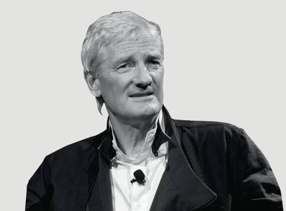 Deirdre and James Dyson