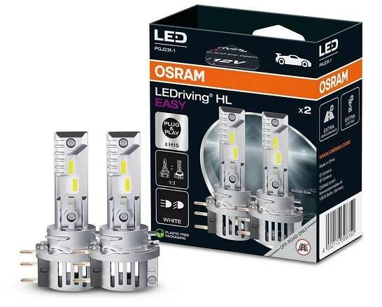 OSRAM žárovka LED ledriving hl easy H15, 2 ks