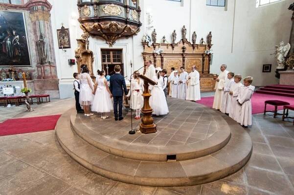 První svaté přijímání 2018 | Farnost sv. Markéty v Břevnově