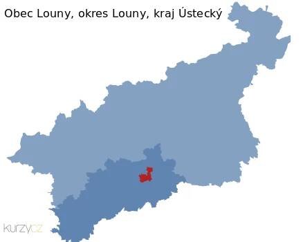 Louny v kraji Ústecký