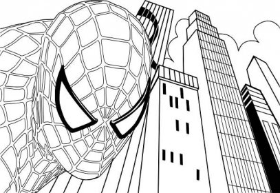 Spider Man 4 Logo Coloring Pages