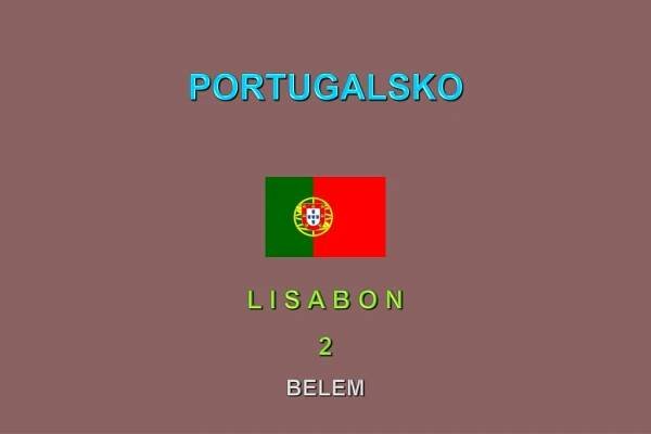 PPT - Portugalsko - Lisabon - (Tom Bares) 2 PowerPoint Presentation, free download - ID:11914500