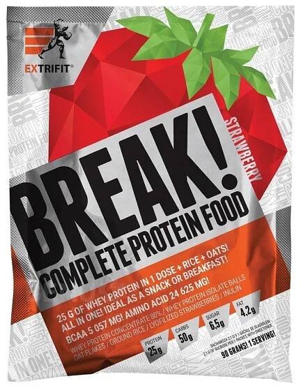 Extrifit Break! Protein Food - 90 g | Fitnessdk