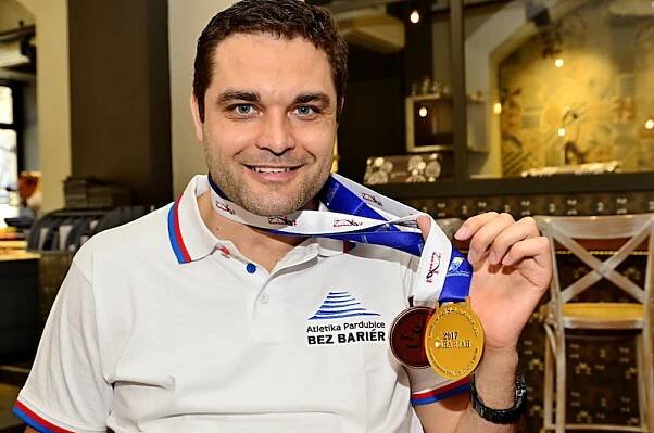 Martin Zach, bývalý Muž roku, je úspěšný handicapovaným atletem