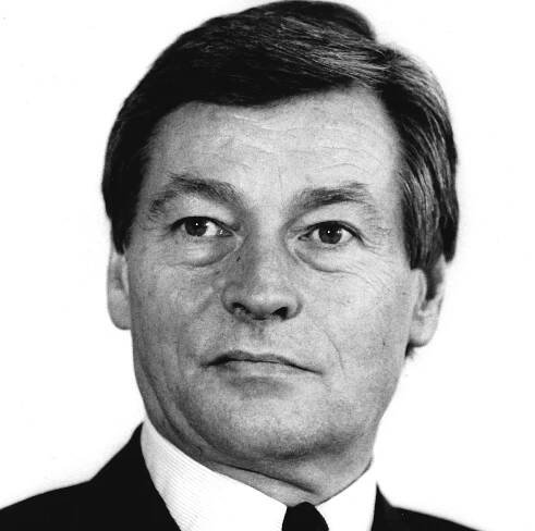 Portrait-Aufnahme Alfred Herrhausen