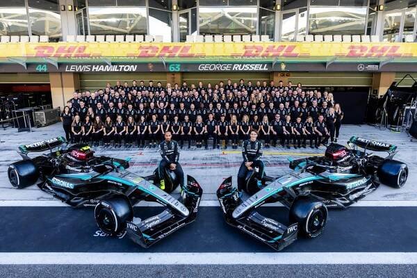 Velká cena Abú Zabí 2024 – neděle Mercedes-AMG PETRONAS F1 Team