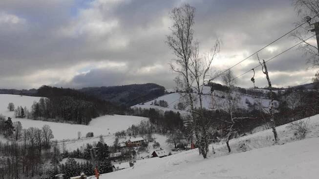 Skiareál Petříkovice - tip na výlet u místa "Chvaleč"