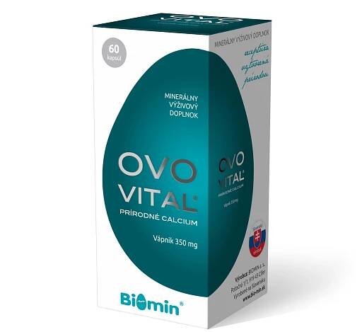BIOMIN OVOVITAL přírodní vápník 60 ks