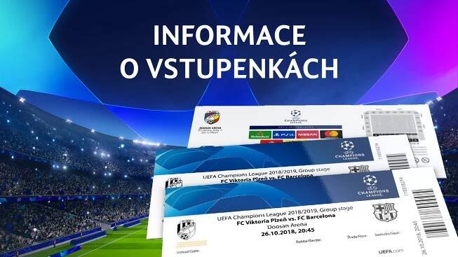 Informace o vstupenkách na Ligu mistrů