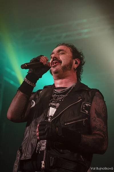 Moonspell, Fernando Ribeiro/foto: Val Bujnošková
