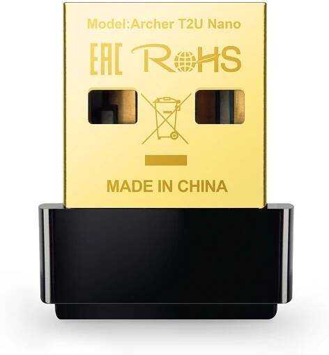 Wi-Fi adaptér TP-Link Archer T2U Nano (Archer T2U Nano) černý - zánovní - 24 měsíců záruka