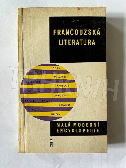 Kniha Francouzská literatura - (stručný nástin vývoje) - Trh knih - online antikvariát