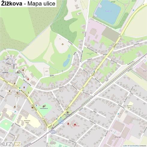 Žižkova - mapy | Kurzy.cz