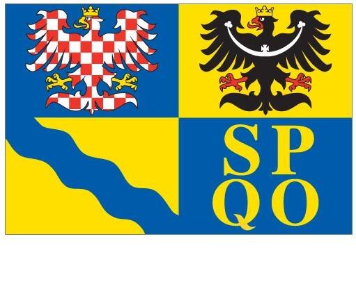 Samolepka vlajky Olomouckého kraje