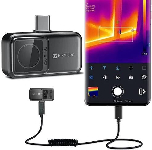 Ivo GRANDIČ - Termokamery - Hikmicro - Hikmicro MINI2PLUS termokamera pro Android USB-C