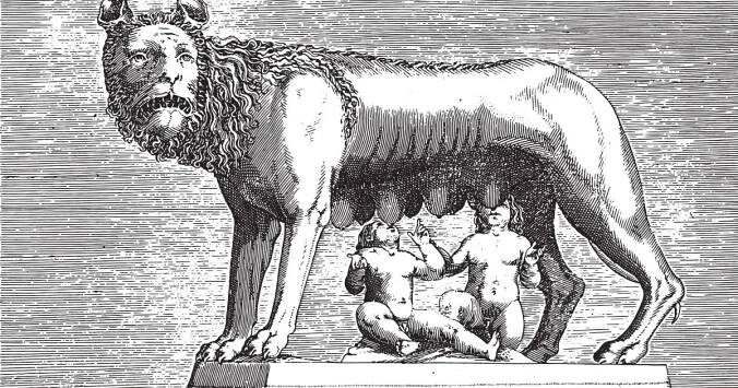 Věčné město Řím založili podle legendy božští levobočci Romulus a Remus