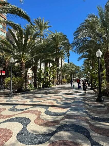 S miminkem do Alicante