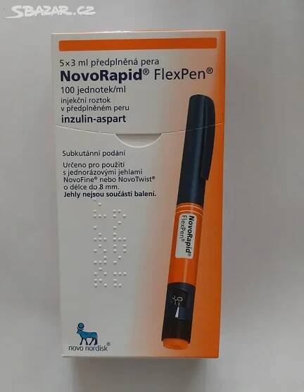 NovoRapid inzulínová pera