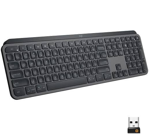 Membránová klávesnice Logitech MX Keys černá, německý čip DE Model MX Keys