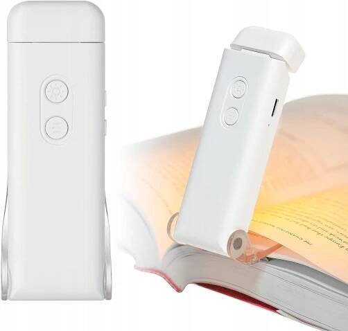 Lampička na čtení knih 3 barvy USB-C noční cestovní kapesní Kód výrobce lampka do czytania