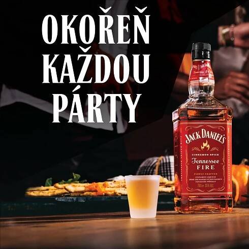 Jack Daniel's Fire 35% 0,7 l (holá láhev)