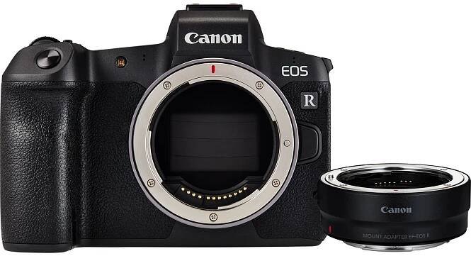 Canon EOS R (tělo) + objektivový adaptér EF-EOS R - Techarena.cz 