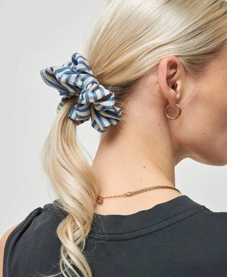Maxi Scrunchie Tencel Stripes