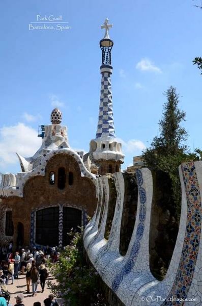 Park Guell, Barcelona Spain