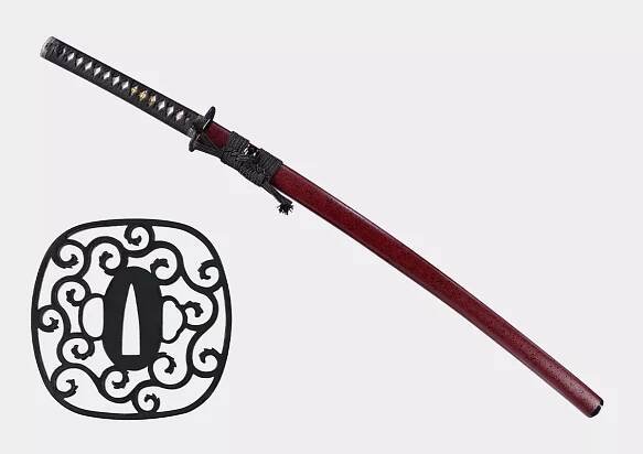 Arabesque 1095 Steel Basic Katana for Sale | Japanese Sword Shop