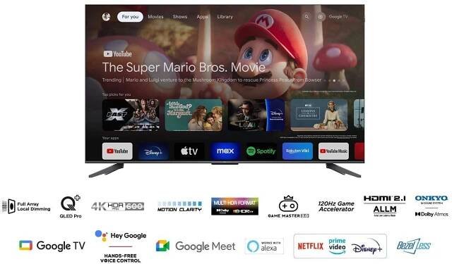 75" TCL 75C655 PRO
