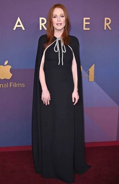 Julianne Moore attends the "Sharper" World Premiere at BFI Southbank on February 07, 2023 in London, England