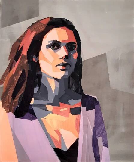 Sterren op het doek, portrait Anna Drijver by Marloes Bomers
