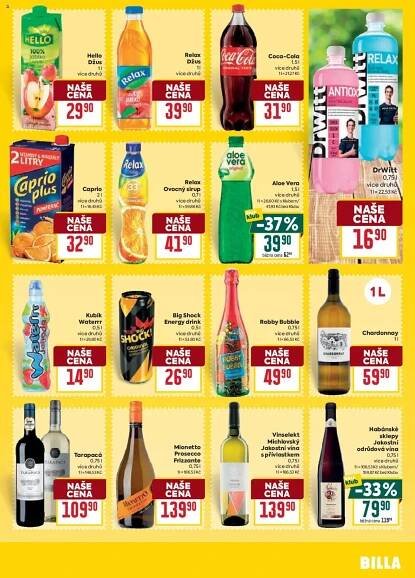 Billa Velký leták od 25.06.2025 | Strana: 21 | Produkty: Prosecco, Drwitt, Aloe vera, Energy drink