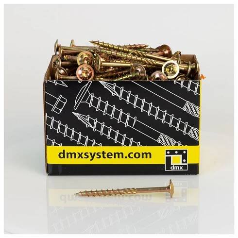 Tesařské vruty s talířovou hlavou 8mm TORX - CT