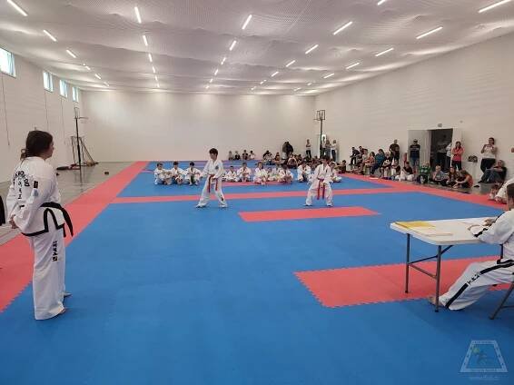 Nejen STM soustředění - zkoušky, září 2021 - Ge-Baek Hosin Sool - Škola Taekwondo ITF 