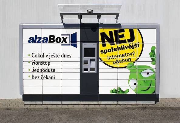 Alza spouští vlastní síť balíkomatů. Začne hlavním městem - Lupa.cz