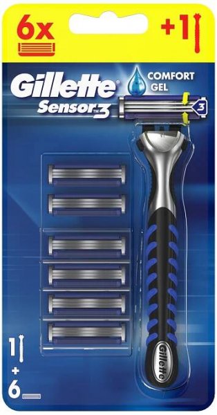 Strojek na holicí vložky GILLETTE SENSOR3 1 ks