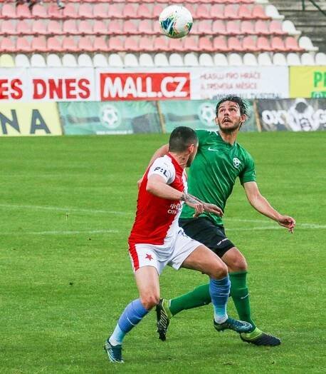Příbram srdnatě vzdorovala Slavii. Favorita spasil až v závěru střídající Musa
