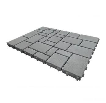 Betonová skladebná dlažba DITON KOMBI AQUA 6 cm 1,08 m² Barva: Přírodní