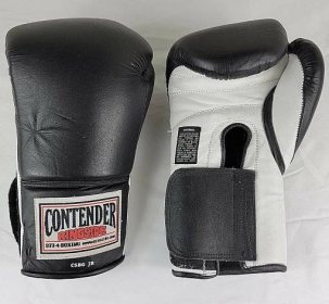 Boxerská taška Contender Ringside rukavice černá a bílá CSBG JR